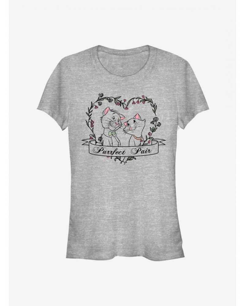 Disney Aristocats Duchess And O'Malley Purfect Pair Classic Girls T-Shirt $9.46 T-Shirts