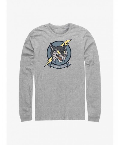 Disney Strange World Lightning Lynxes Badge Long-Sleeve T-Shirt $11.05 T-Shirts