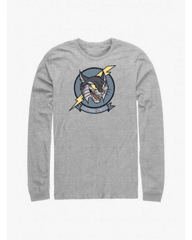 Disney Strange World Lightning Lynxes Badge Long-Sleeve T-Shirt $11.05 T-Shirts