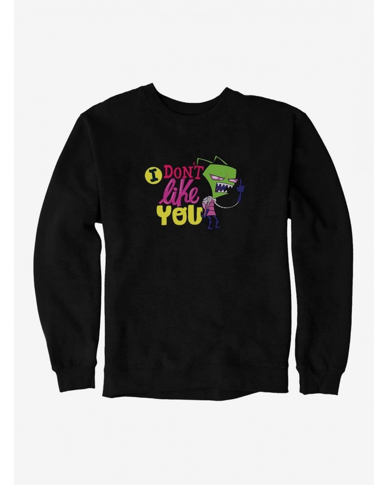 Invader Zim I Don't Like You Sweatshirt $10.92 Sweatshirts