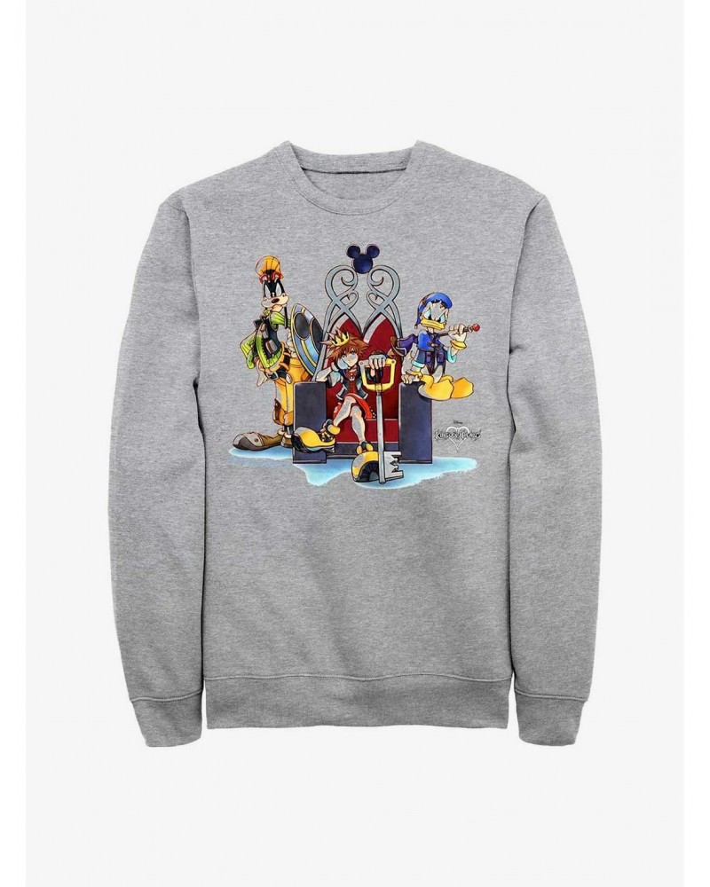 Disney Kingdom Fierce Group Crew Sweatshirt $9.74 Sweatshirts