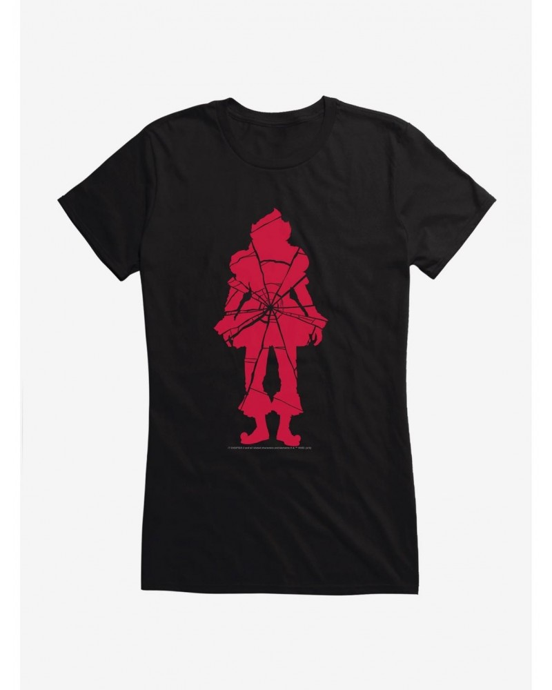 IT Chapter Two Shattered Pennywise Girls T-Shirt $8.76 T-Shirts