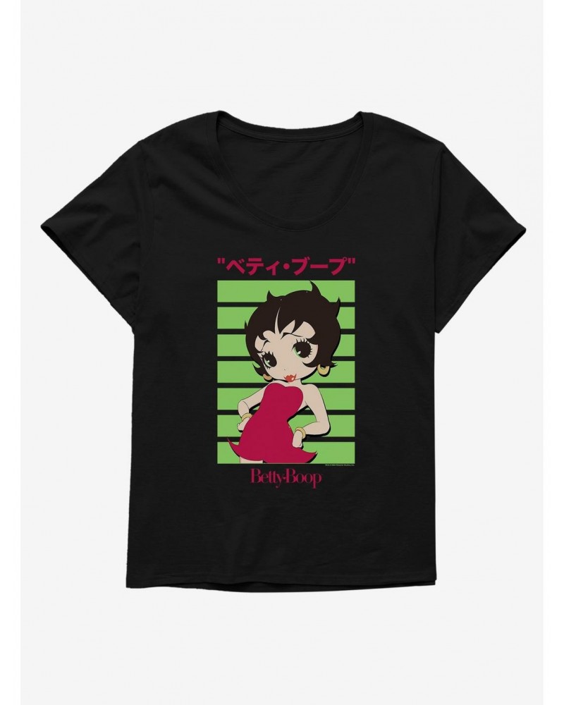 Betty Boop Anime Posing Girls T-Shirt Plus Size $10.76 T-Shirts