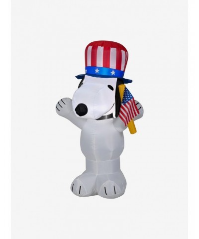 Peanuts Patriotic Snoopy Inflatable Décor $23.92 Décor