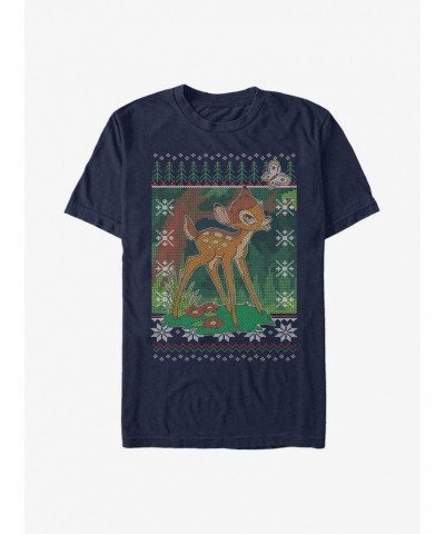 Disney Bambi Fair Isle Pattern T-Shirt $8.37 T-Shirts