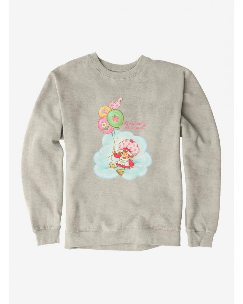 Strawberry Shortcake Balloons And Custard Sweatshirt $11.51 Sweatshirts