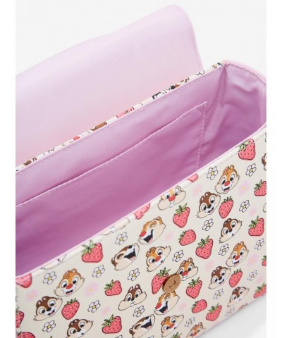 Loungefly Disney Chip 'N' Dale Strawberries Crossbody Bag $17.16 Bags