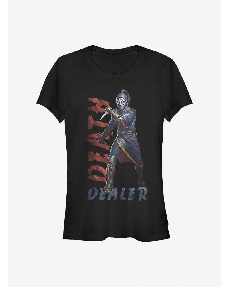 Marvel Shang-Chi And The Legend Of The Ten Rings Dealt Death Girls T-Shirt $7.97 T-Shirts