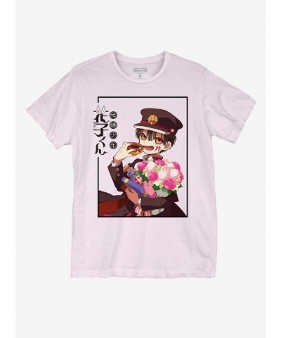 Toilet-Bound Hanako-Kun Flowers & Sweets Boyfriend Fit Girls T-Shirt $7.57 T-Shirts