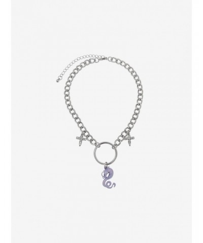 Studio Ghibli Spirited Away O-Ring Lilac Choker Necklace $1.92 Necklaces