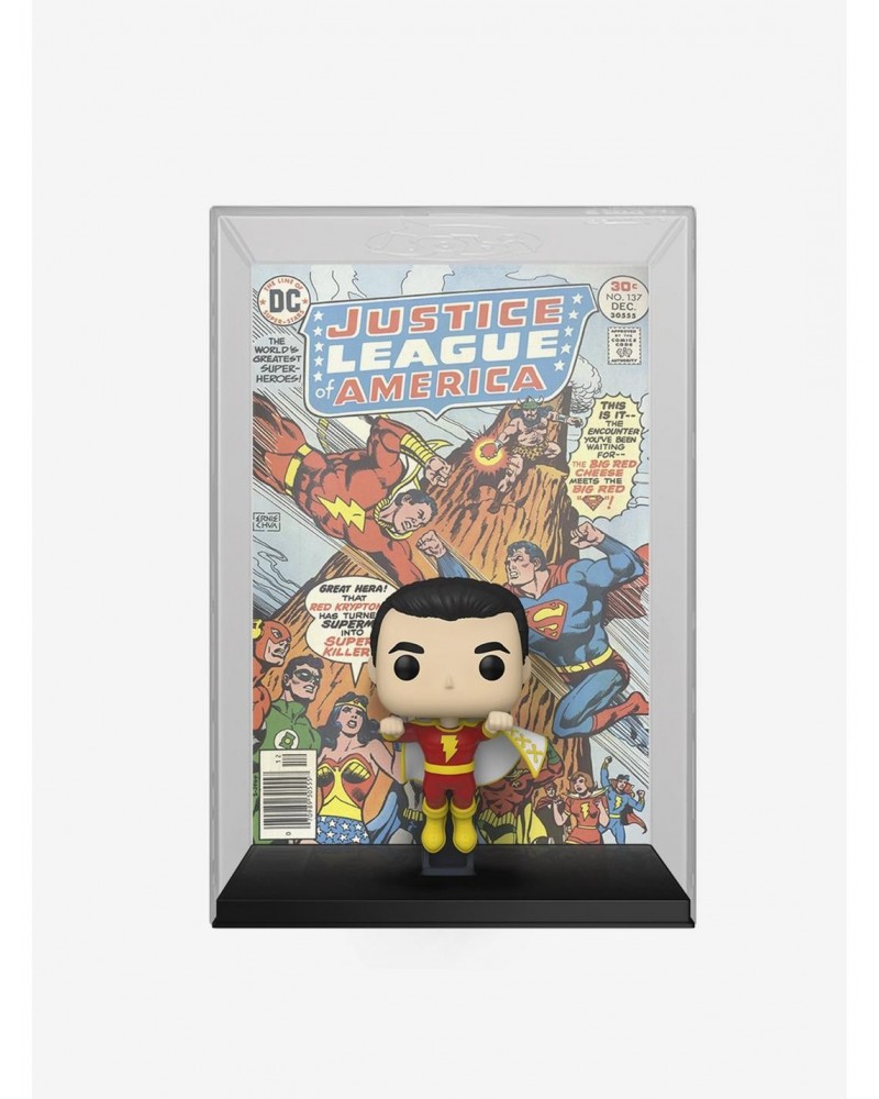 Funko DC Comics Pop! Comic Cover Shazam Vinyl Figure $9.55 Figures