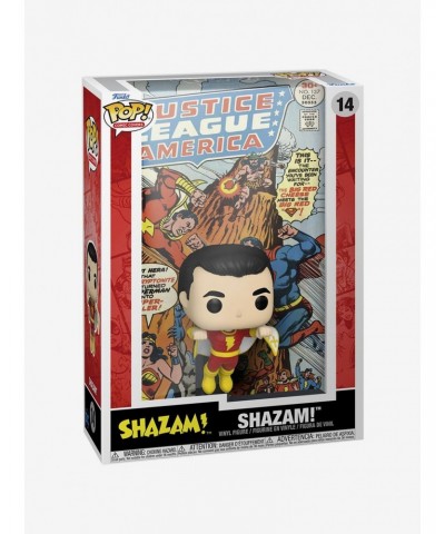 Funko DC Comics Pop! Comic Cover Shazam Vinyl Figure $9.55 Figures