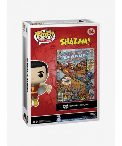 Funko DC Comics Pop! Comic Cover Shazam Vinyl Figure $9.55 Figures