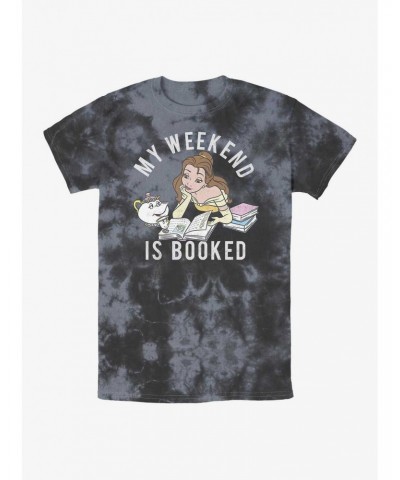 Disney Beauty and the Beast Booked Weekend Tie-Dye T-Shirt $11.14 T-Shirts