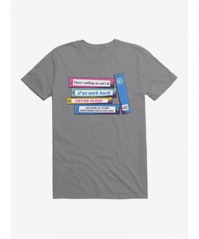 Parks And Recreation Leslie's Binders T-Shirt $6.52 T-Shirts