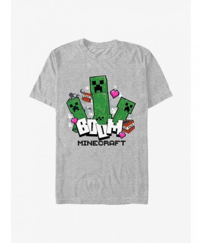 Minecraft Boom Trio T-Shirt $7.46 T-Shirts