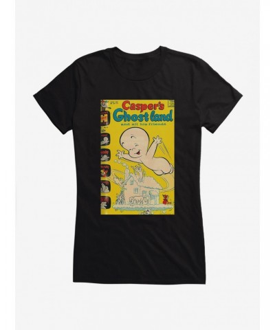 Casper The Friendly Ghost Ghostland And Friends Ghost House Girls T-Shirt $10.21 T-Shirts