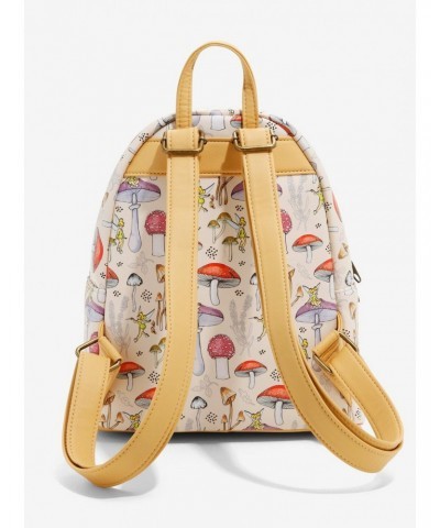 Loungefly Disney Peter Pan Tinker Bell Mushroom Mini Backpack $17.02 Backpacks