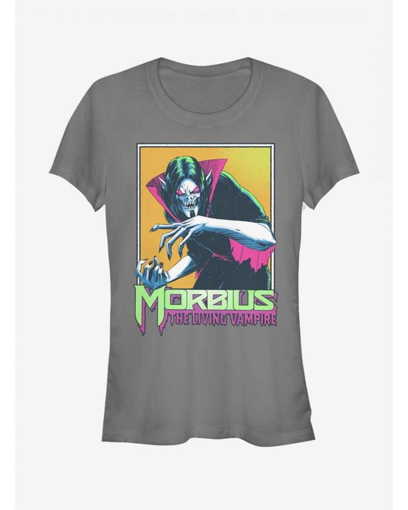 Marvel Morbius Framed Morbius Girls T-Shirt $7.77 T-Shirts