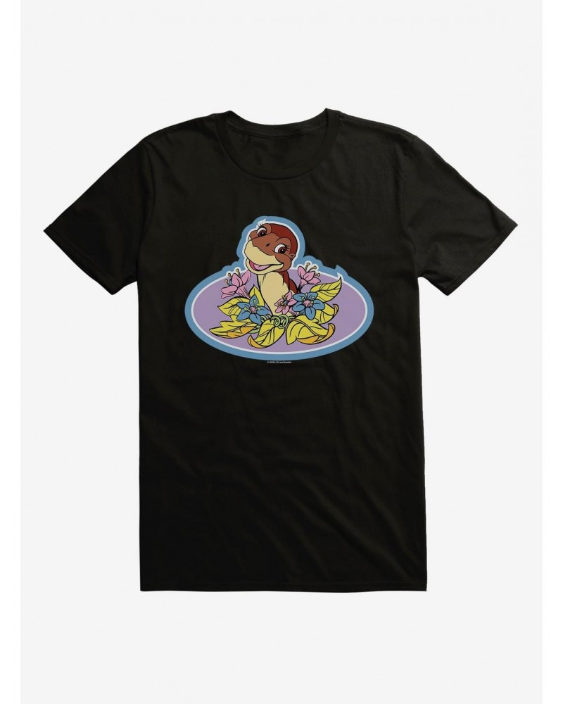 The Land Before Time Littlefoot Oval T-Shirt $7.46 T-Shirts