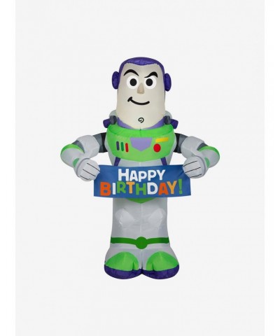 Disney Pixar Buzz Lightyear Birthday Inflatable Décor $18.83 Décor