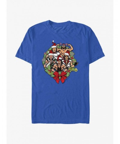 WWE Holiday Legends Wreath T-Shirt $8.22 T-Shirts