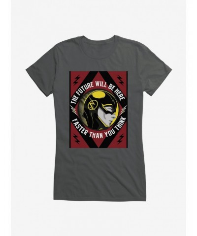 DC Comics The Flash Faster Than You Think Girls T-Shirt $9.56 T-Shirts