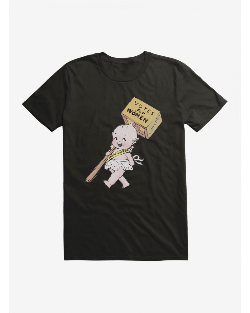 Kewpie Suffragette Movement T-Shirt $5.74 T-Shirts