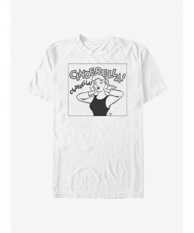 Disney Cinderella Comic Square T-Shirt $10.76 T-Shirts