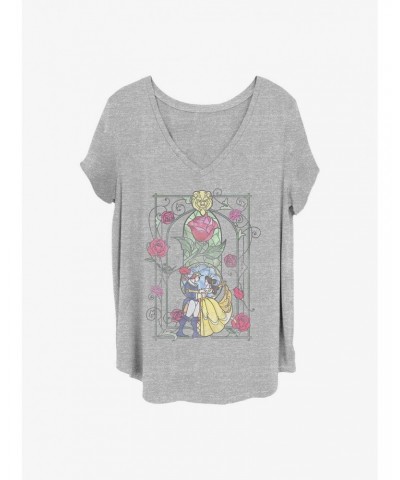 Disney Beauty and the Beast Beauty Dance Girls T-Shirt Plus Size $10.17 T-Shirts