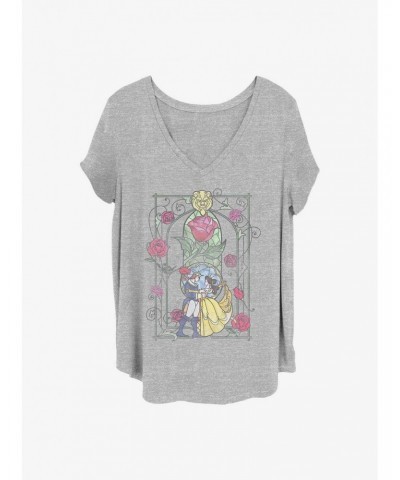 Disney Beauty and the Beast Beauty Dance Girls T-Shirt Plus Size $10.17 T-Shirts