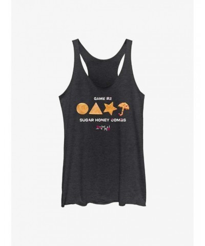 Squid Game Blood Spatter Honey Girls Tank $7.87 Tanks