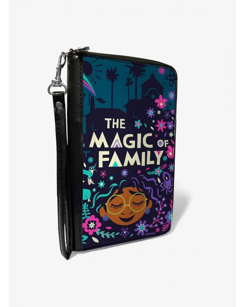 Disney Encanto Mirabel The Magic of Family Floral Collage Zip Around Wallet $17.45 Wallets