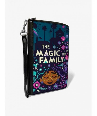 Disney Encanto Mirabel The Magic of Family Floral Collage Zip Around Wallet $17.45 Wallets