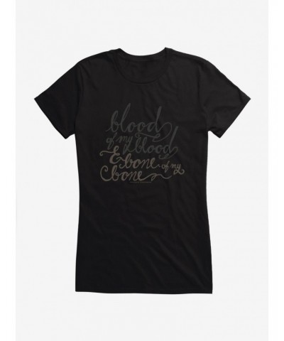 Outlander Blood Of My Blood Girls T-Shirt $7.67 T-Shirts