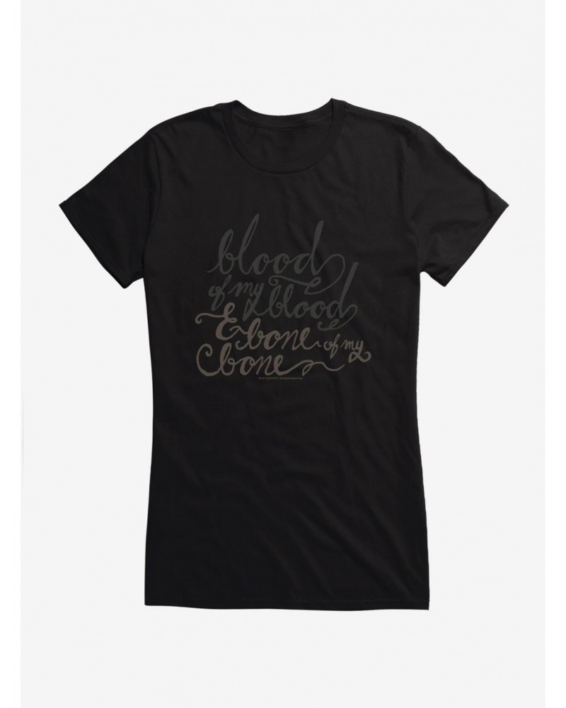 Outlander Blood Of My Blood Girls T-Shirt $7.67 T-Shirts