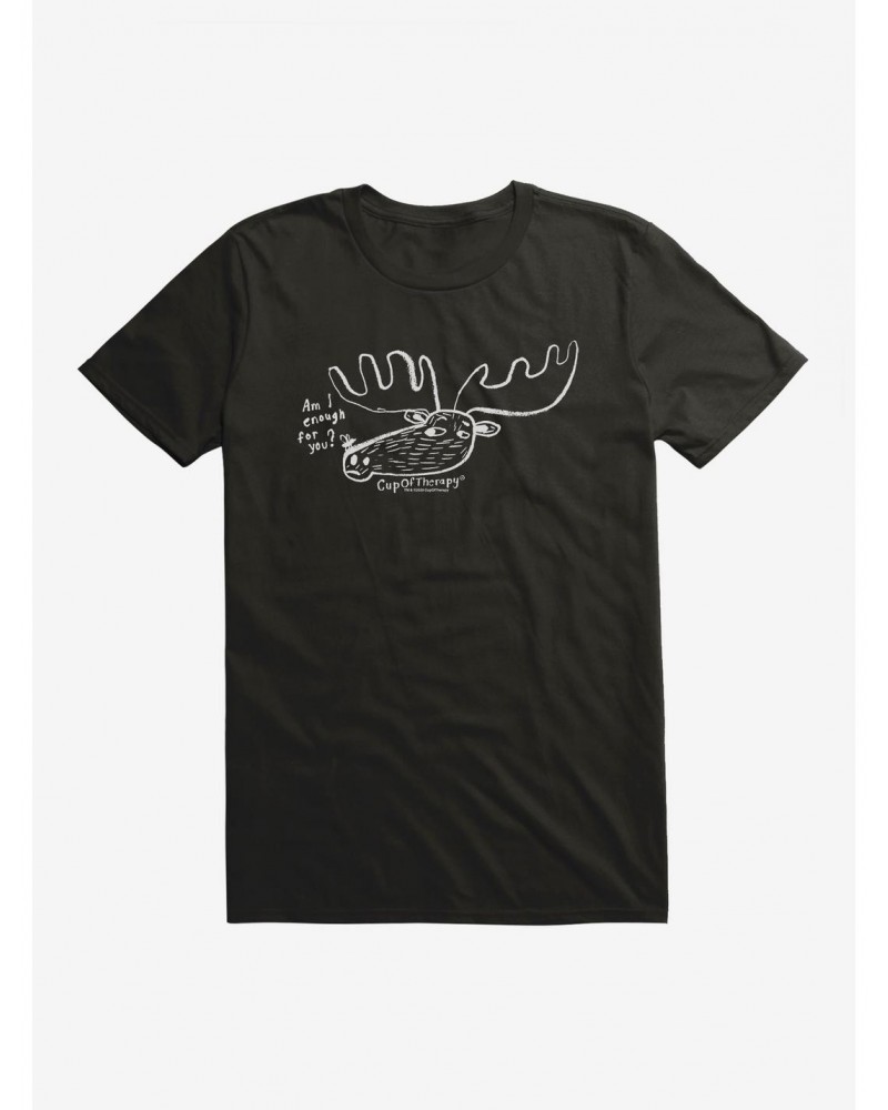 CupOfTherapy Am I Enough T-Shirt $9.80 T-Shirts