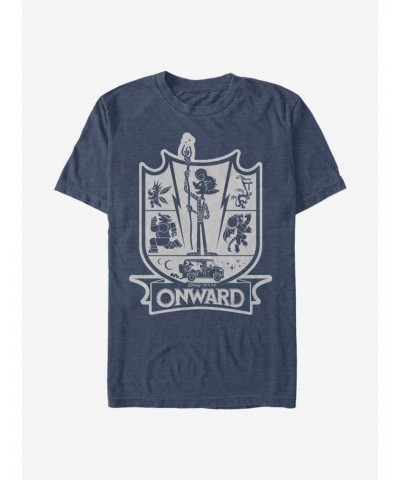 Disney Pixar Onward Crest T-Shirt T-Shirt $7.53 T-Shirts