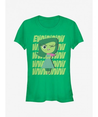 Disney Pixar Inside Out Disgust Ew Girls T-Shirt $7.57 T-Shirts