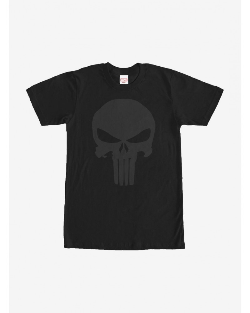 Marvel The Punisher Night Skull Symbol T-Shirt $8.03 T-Shirts