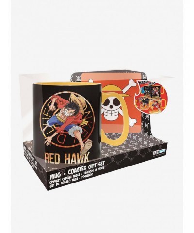 One Piece Luffy and Sabo Magic Mug and Coaster Gift Set $8.36 Gift Set