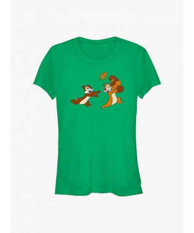 Disney Chip 'n' Dale Acorn Chase Girls T-Shirt $8.47 T-Shirts