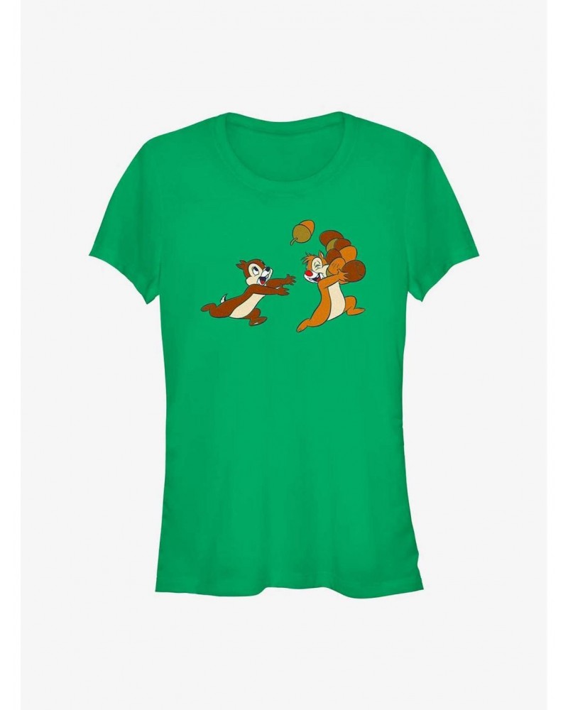 Disney Chip 'n' Dale Acorn Chase Girls T-Shirt $8.47 T-Shirts