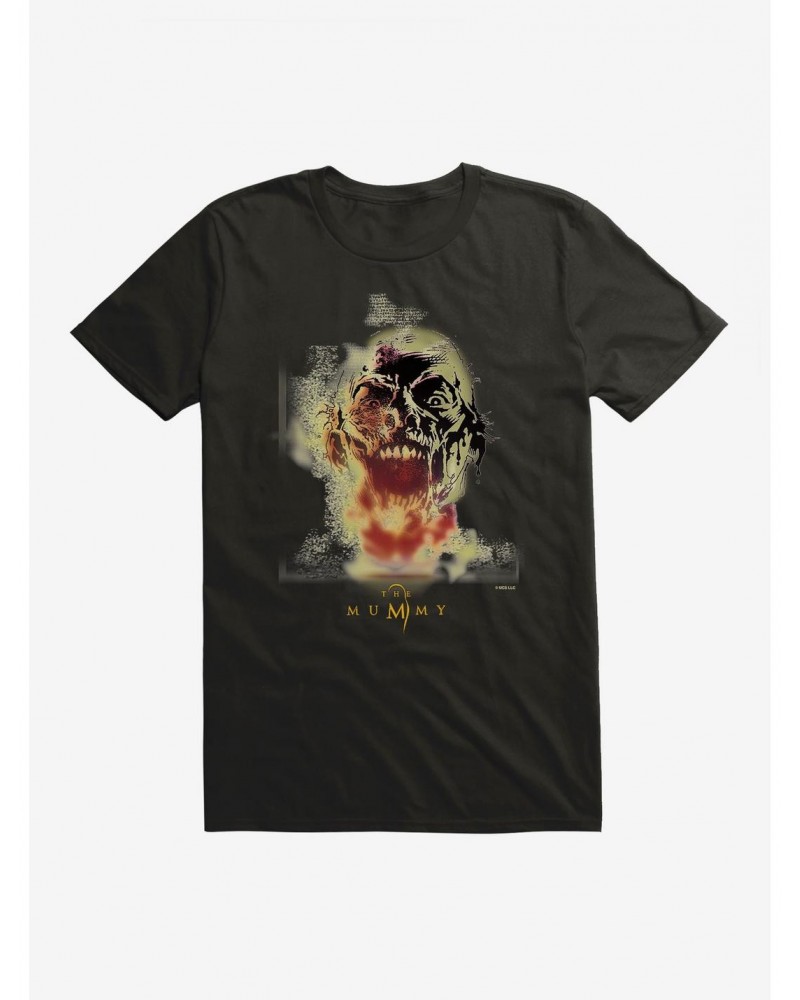 The Mummy Disintegrating Face T-Shirt $9.37 T-Shirts