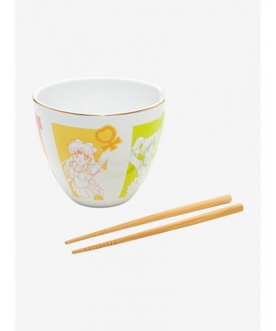 Sailor Moon Pastel Characters Ramen Bowl With Chopsticks $5.09 Chopsticks