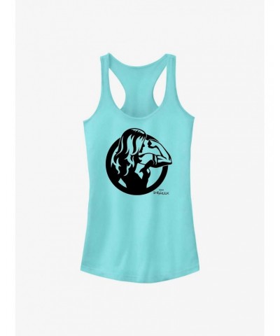 Marvel She-Hulk: Attorney At Law Arm Flex Icon Girls Tank $8.96 Tanks