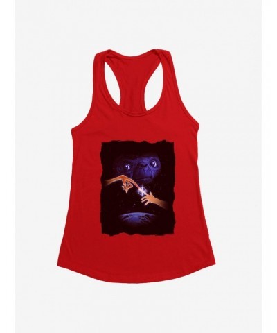 E.T. 40th Anniversary Illuminating Finger Touch Girls Tank $11.21 Tanks