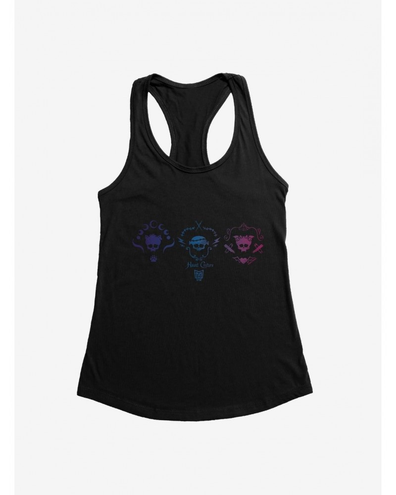 Monster High Trio Haunt Couture Logo Girls Tank $6.97 Tanks