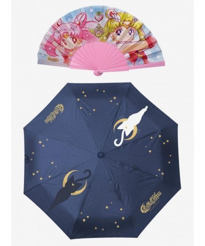 Sailor Moon Umbrella & Fan Set $17.96 Fan Set