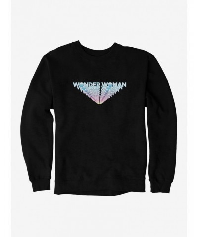 DC Comics Wonder Woman 1984 Light Line Stack Title Sweatshirt $14.46 Sweatshirts